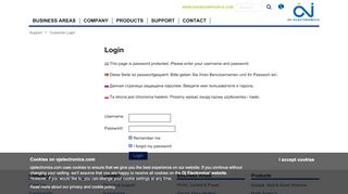 
                            6. Login - OJ Electronics