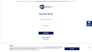 
                            1. Login - OK! teleseguros - Área de Clientes