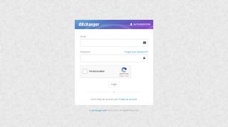 
                            1. Login - OKchanger