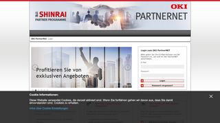 
                            5. Login - OKI PartnerNET - Schweiz