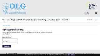 
                            2. Login | OLG - Otto Loewi Gesellschaft