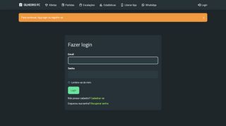 
                            8. Login - Olheiro FC
