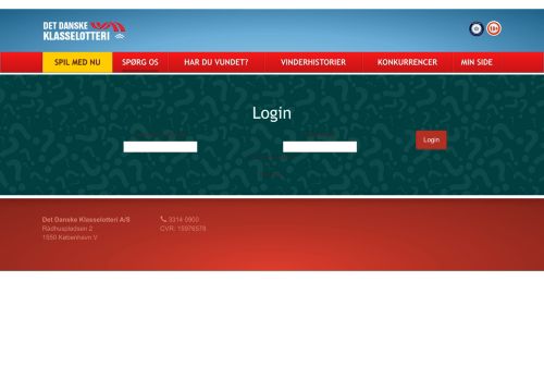 
                            9. Login - Om Klasselotteriet