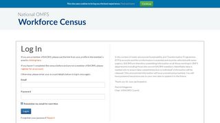 
                            11. Login | OMFS Workforce Census