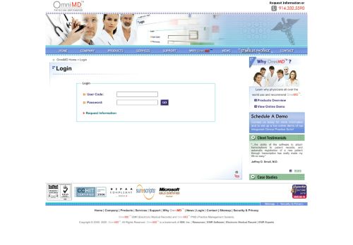 
                            3. Login - OmniMD Electronic Medical Record Software for Clinical ...