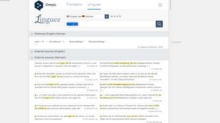 
                            13. login on - German translation – Linguee