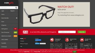 
                            10. Login on main page not possible - IndieGala | Daily Free PC Games ...