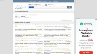 
                            5. login on - Spanish translation – Linguee