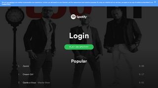 
                            3. Login on Spotify