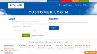 
                            1. Login - Onecall Portal - One Call Insurance