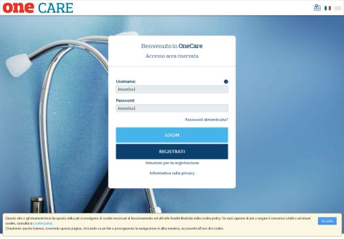 
                            1. Login - OneCare