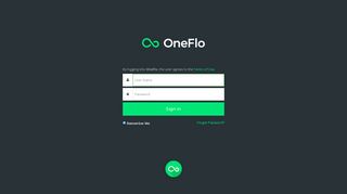 
                            3. Login - OneFlo