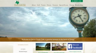 
                            6. Login - Onion Creek Country Club