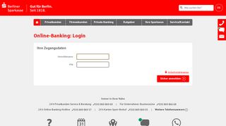 
                            5. Login Online-Banking - Berlin - Berliner Sparkasse