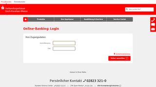 
                            1. Login Online-Banking - Sparkasse Goch