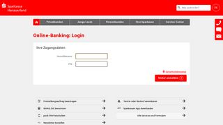 
                            2. Login Online-Banking - Sparkasse Hanauerland