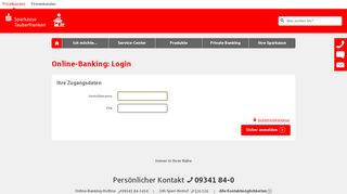 
                            5. Login Online-Banking - Sparkasse Tauberfranken