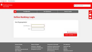
                            1. Login Online-Banking - Stadtsparkasse Versmold