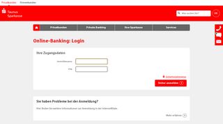 
                            1. Login Online-Banking - Taunus Sparkasse