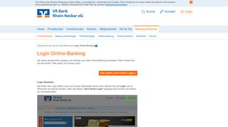 
                            7. Login Online-Banking - VR Bank Rhein-Neckar eG