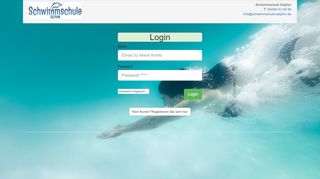 
                            8. Login - Online-Buchung Schwimmschule Delphin