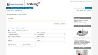 
                            1. Login - Online-Katalog der Stadtbibliothek Freiburg