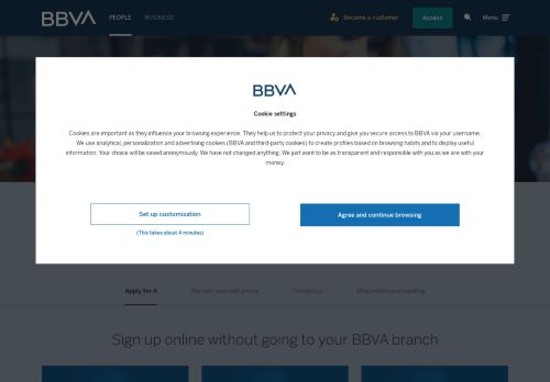 
                            11. Login only - BBVA.es