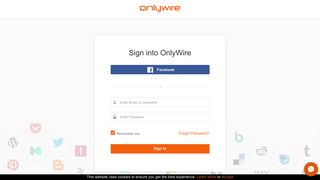 
                            1. Login - OnlyWire