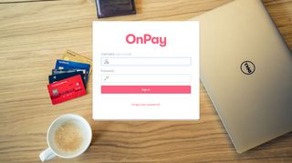 
                            8. Login - OnPay