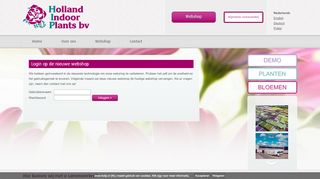 
                            4. Login op de nieuwe webshop | HIP | Holland Indoor Plants