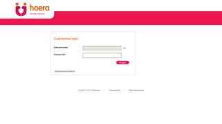 
                            3. Login op Hoera ouderportaal - Konnect