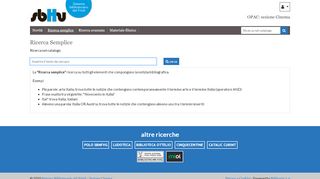 
                            4. Login - Opac Sistema Bibliotecario di Udine - Sezione Cinema ...