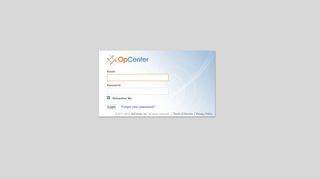 
                            12. Login - OpCenter