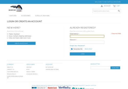 
                            12. Login or Create an Account - BM-switch.com