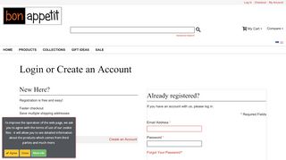 
                            3. Login or Create an Account - BonAppetit.ee