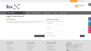 
                            4. Login or Create an Account - SM Market