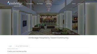 
                            11. Login or Join | Aimbridge Hospitality