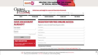 
                            2. Login or Register - Global Finance Magazine