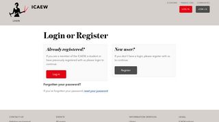 
                            5. Login or Register - ICAEW.com