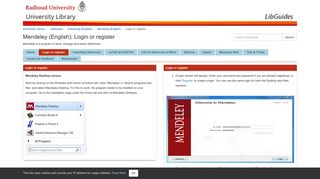 
                            9. Login or register - Mendeley (English) - LibGuides at Radboud ...