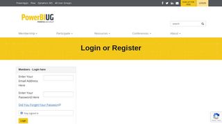 
                            12. Login or Register - Power BI User Group