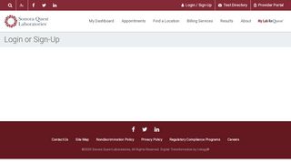 
                            11. Login or Sign Up - Sonora Quest Laboratories