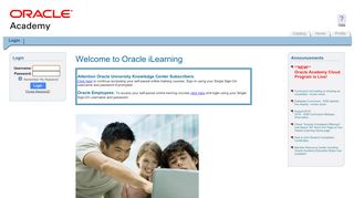 
                            11. Login - Oracle iLearning