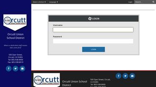 
                            1. Login - Orcutt Union School District