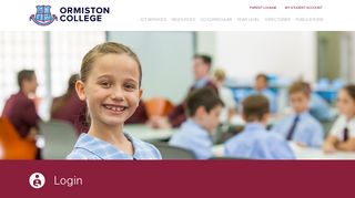 
                            6. Login | Ormiston Parent Zone