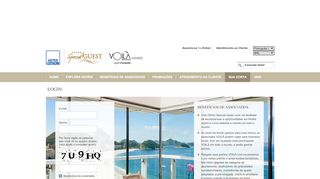 
                            6. Login - Othon Special Guest - VOILÀ Hotel Rewards