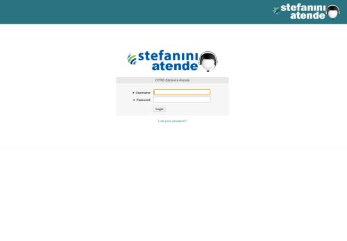 
                            5. Login - OTRS Stefanini Atende