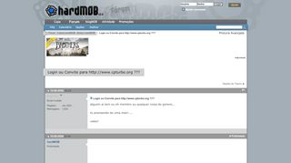 
                            4. Login ou Convite para http://www.cpturbo.org ??? - hardMOB