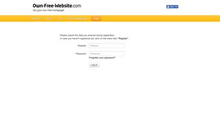 
                            9. Login - Own-Free-Website.com