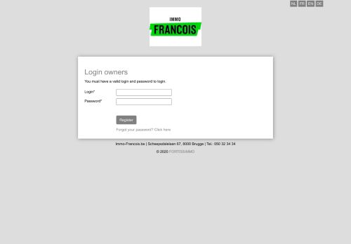 
                            11. Login owners - Login eigenaars